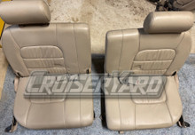 Toyota Land Cruiser UZJ100 LX470 OEM Tan Leather Third Row Seats