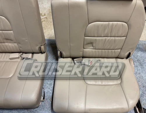 Toyota Land Cruiser UZJ100 LX470 OEM Tan Leather Third Row Seats