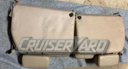 Toyota Land Cruiser UZJ100 LX470 OEM Tan Leather Third Row Seats