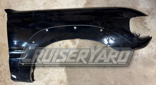 Toyota Land Cruiser OEM FJ80 FZJ80 Right/Passenger Front Fender Black