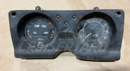 Toyota Land Cruiser FJ55 Instrument Gauge Cluster & Panel