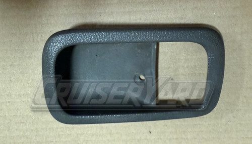 Toyota Land Cruiser FJ80 FZJ80 Left Gray Door Handle Bezel 69278-60010-03