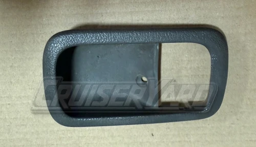Toyota Land Cruiser FJ80 FZJ80 Left Gray Door Handle Bezel 69278-60010-03