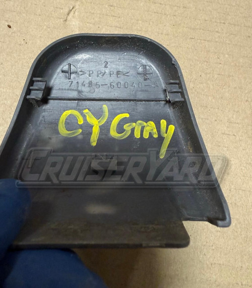 Toyota Land Cruiser FZJ80 Gray Rear Seat Hinge Cover 71485-60040-E0
