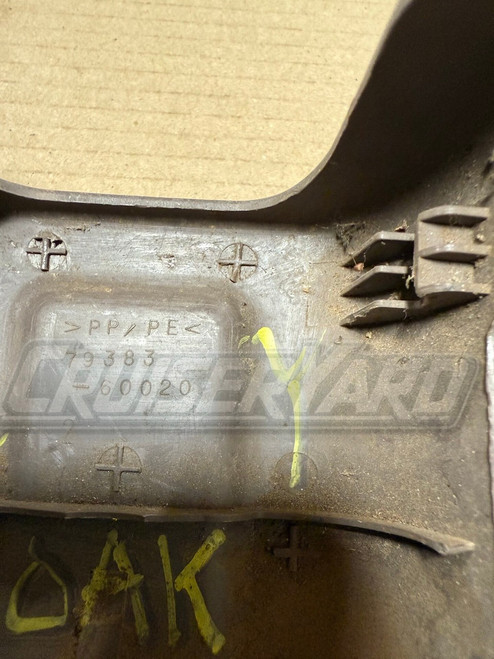Toyota Land Cruiser FZJ80 Oak 3rd Row Bracket Cover 79383-60020-E0