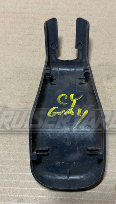 Toyota Land Cruiser FJ80 OEM Rear Gray Inner Seat Track Cover 72157-60010-03