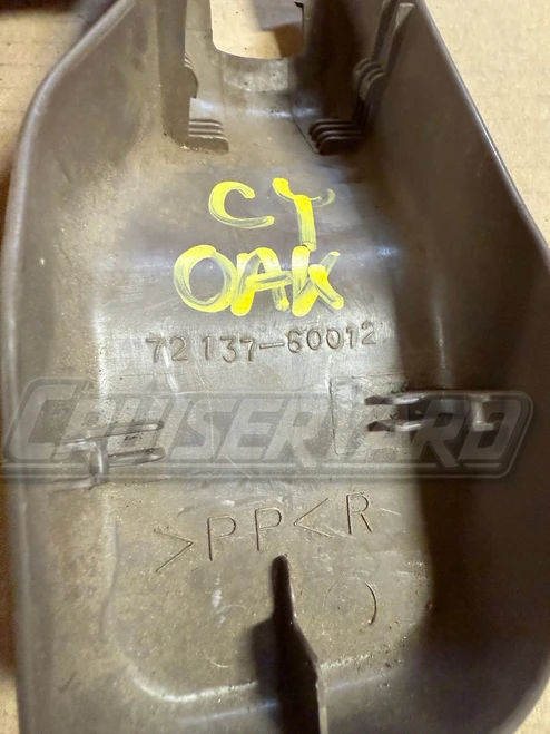 Toyota Land Cruiser FZJ80 Oak Right Seat Outer Track Cover 72137-60012-E0