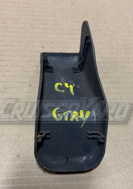 Toyota Land Cruiser FZJ80 Rear Gray Inner Seat Track Cover 72157-60041-B0
