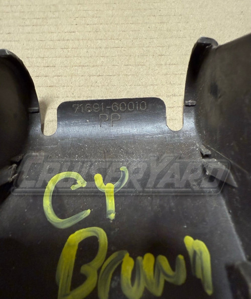 Toyota Land Cruiser FZJ80 Brown Rear Seat #1 Hinge Cover 71691-60010-06