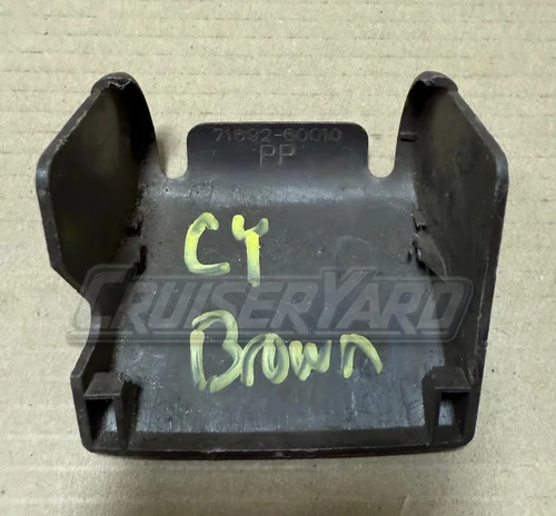 Toyota Land Cruiser FZJ80 Brown Rear Seat #2 Hinge Cover 71692-60010-06