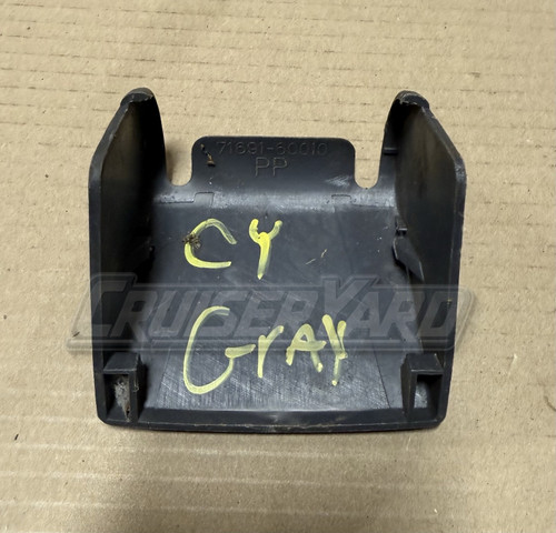 Toyota Land Cruiser FZJ80 Gray Rear Seat #1 Hinge Cover 71691-60010-03