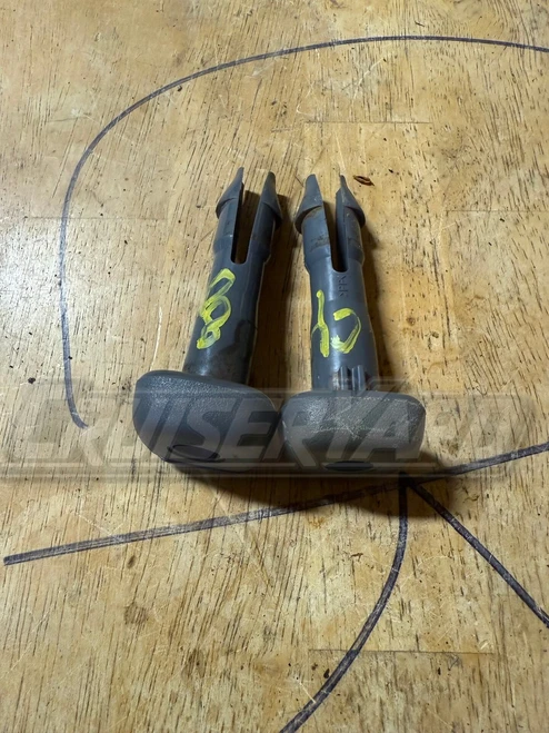Toyota Land Cruiser FZJ80 LX450 Gray Set of Headrest Supports