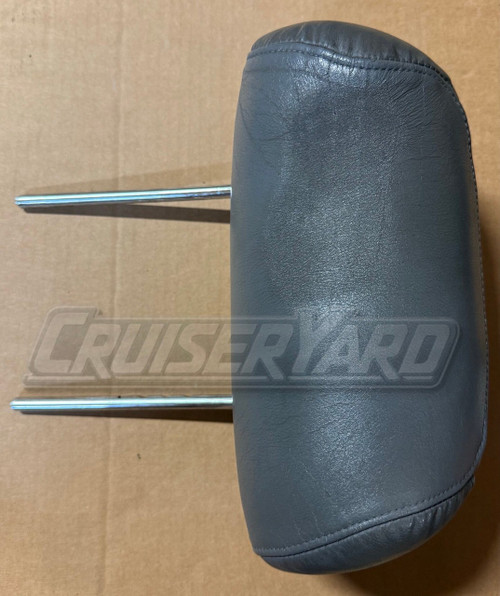 Toyota Land Cruiser OEM FZJ80 Gray Leather Headrest #1
