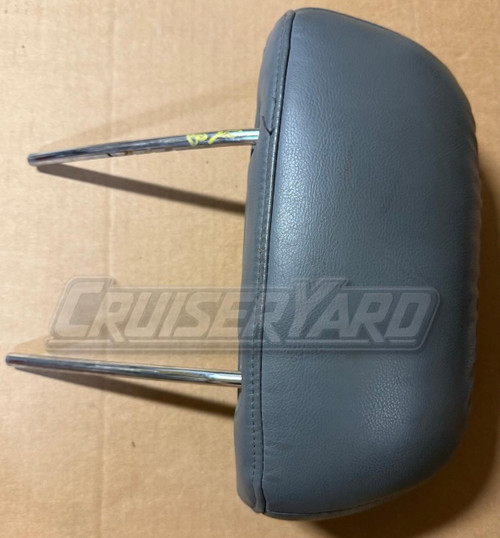 Toyota Land Cruiser OEM FZJ80 Gray Leather Headrest #1