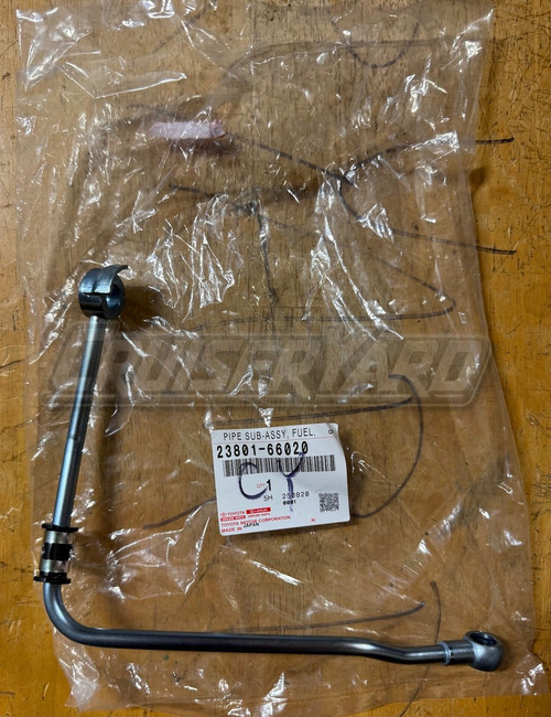 New Toyota Land Cruiser OEM 1FZ FZJ80 #1 Fuel Pipe Assembly 23801-66020