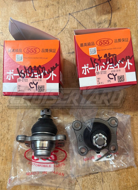 New Sankei Toyota 4Runner Pickup Set of 2 Lower Ball Joint 43330-39195