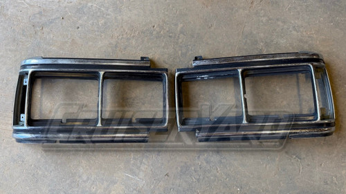 Set of Toyota Land Cruiser FJ62 Aftermarket Headlight Bezels