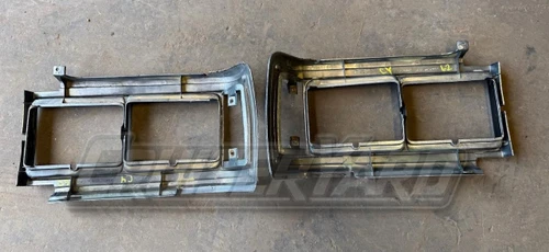 Set of Toyota Land Cruiser FJ62 Aftermarket Headlight Bezels