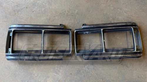 Set of Toyota Land Cruiser FJ62 Aftermarket Headlight Bezels