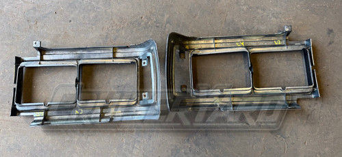 Set of Toyota Land Cruiser FJ62 Aftermarket Headlight Bezels
