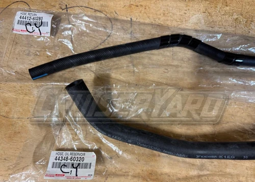 New Toyota Land Cruiser 03-07 UZJ100 OEM Power Steering Hose Kit