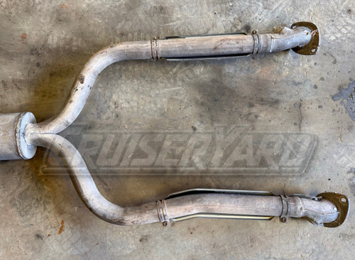 Lexus OEM 92-96 Lexus SC400 UZZ30L Exhaust Y Pipe Futaba Muffler