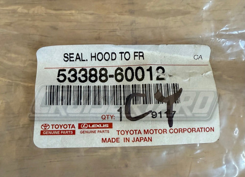 New Lexus GX470 OEM Hood to Front Fender Seal 53388-60012