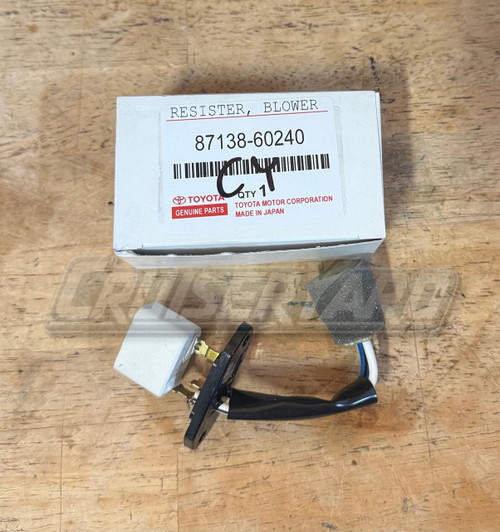 New Toyota Land Cruiser FZJ80 HDJ80 HZJ80 OEM Blower Motor Resistor 87138-60240