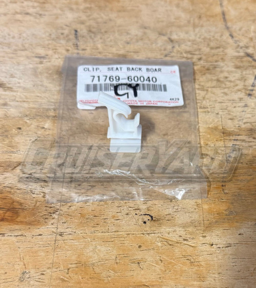 New Toyota Land Cruiser 4Runner GX460 OEM Rear Seat Back Board Clip 71769-60040