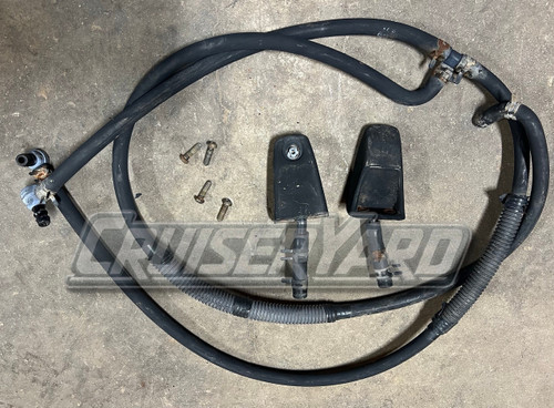Toyota Land Cruiser FJ60 OEM Headlight Cleaner Washer Nozzle Kit