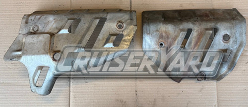 Toyota Land Cruiser FZJ80 Set of OEM Exhaust Manifold Heat Shields