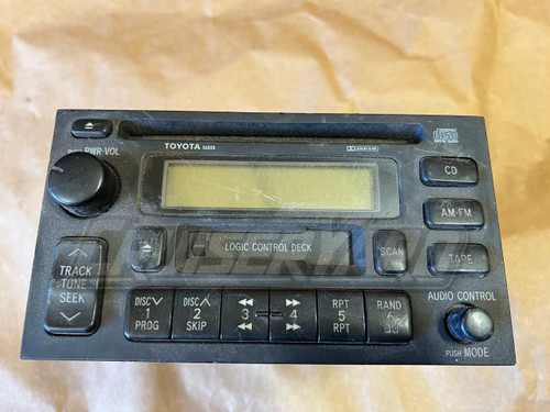 Toyota Land Cruiser UZJ100 OEM Tape CD Radio 86120-35170