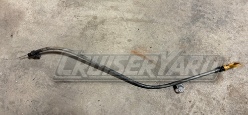 Toyota Land Cruiser OEM 1FZ FZJ80 Oil Level Dipstick & Guide 15301-66011