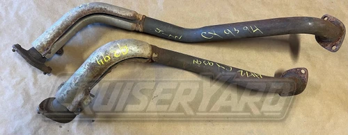 Toyota Land Cruiser OEM 93-94 FZJ80 Front Exhaust Down Pipes