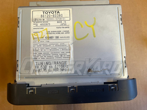 Toyota Lexus LX470 Nakamichi Stereo/Radio 86120-60380