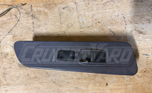 Toyota T100 Gray Right Passenger Door Lock Window Switch Bezel