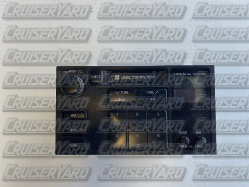 Toyota Land Cruiser OEM Toyota Radio 86120-32370