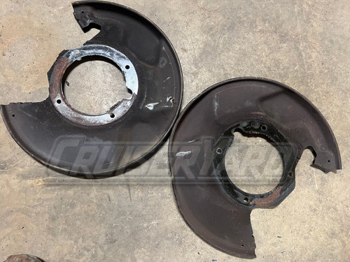 Toyota Land Cruiser Set of OEM Left & Right Front Backing Plates UZJ100