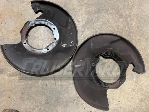Toyota Land Cruiser Set of OEM Left & Right Front Backing Plates UZJ100