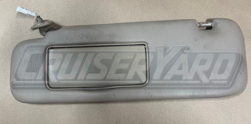 Toyota Land Cruiser UZJ100 OEM Left Tan Sun Visor 74330-60030-A0