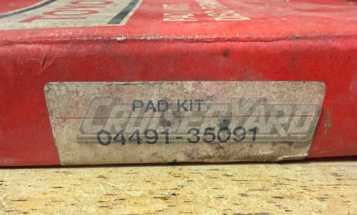 New NOS 1991-1995 Toyota Pickup Front Disc Brake Kit 04491-35091