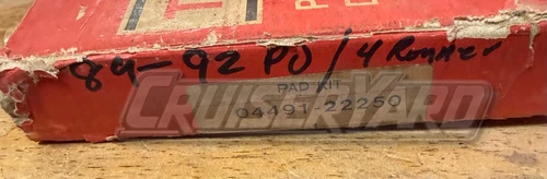 New NOS Toyota Pickup 4Runner Front Disc Brake Set 04491-22250