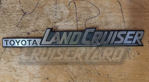 Toyota Land Cruiser OEM FJ60 FJ62 Emblem