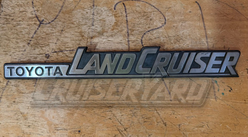 Toyota Land Cruiser OEM FJ60 FJ62 Emblem
