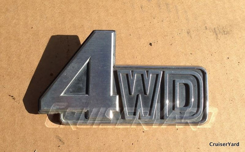 Toyota Land Cruiser FJ60 4WD Emblem 75430-90A02