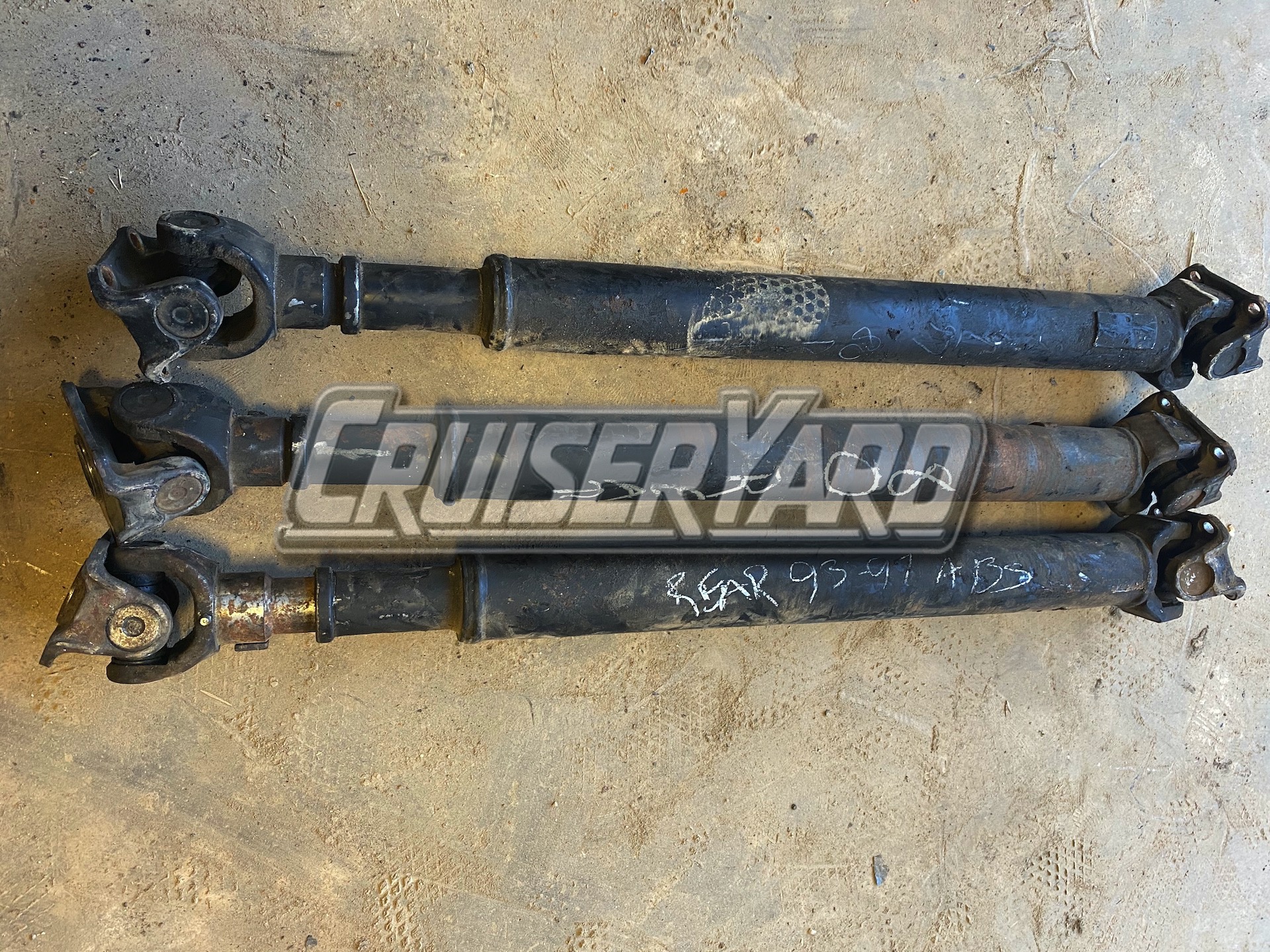 Toyota Land Cruiser FZJ80 Rear Driveshaft, 93-97 with ABS