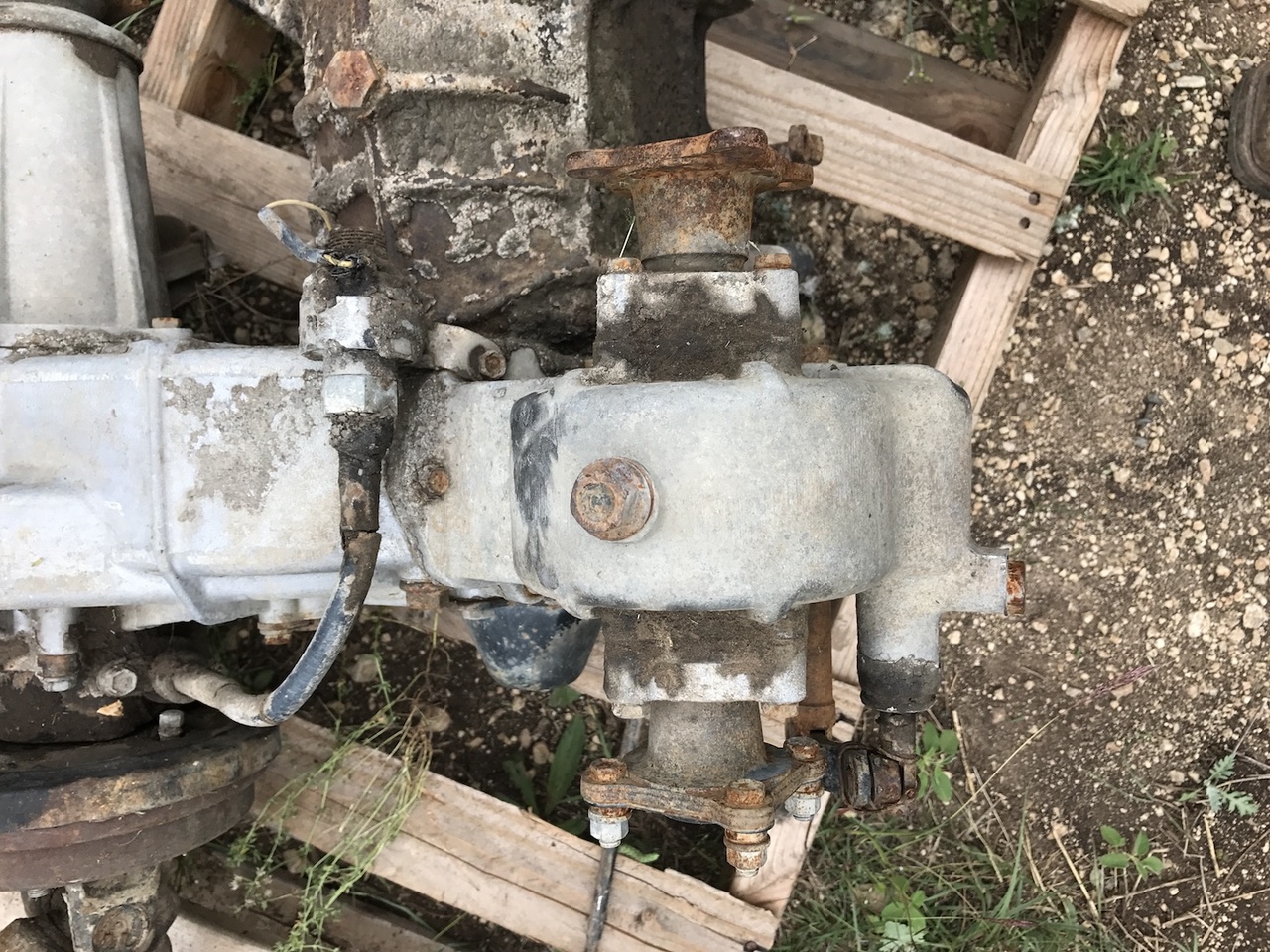 Toyota Land Cruiser FJ40 FJ55 Transmission/Transfer Case Combo with PTO