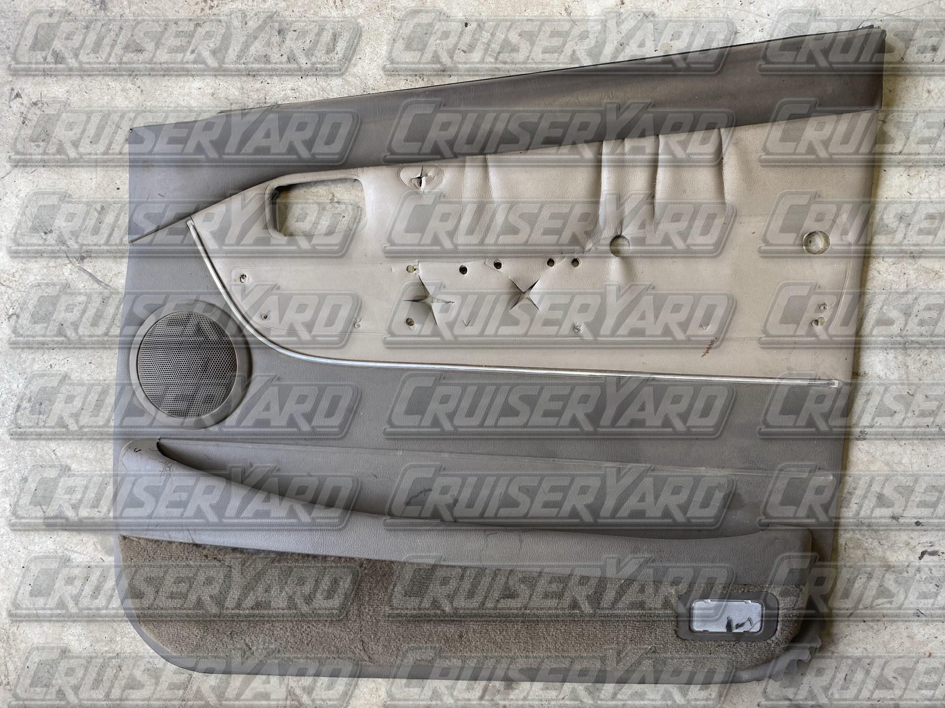 80 Series, Right Front Door Card, Tan - CruiserYard