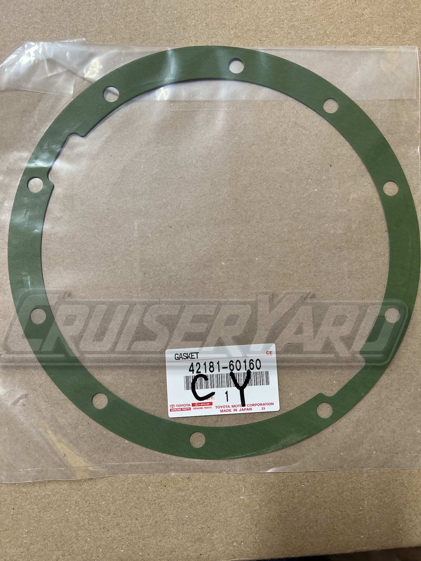 New Toyota Land Cruiser FZJ80 LX450 OEM Front Differential Gasket