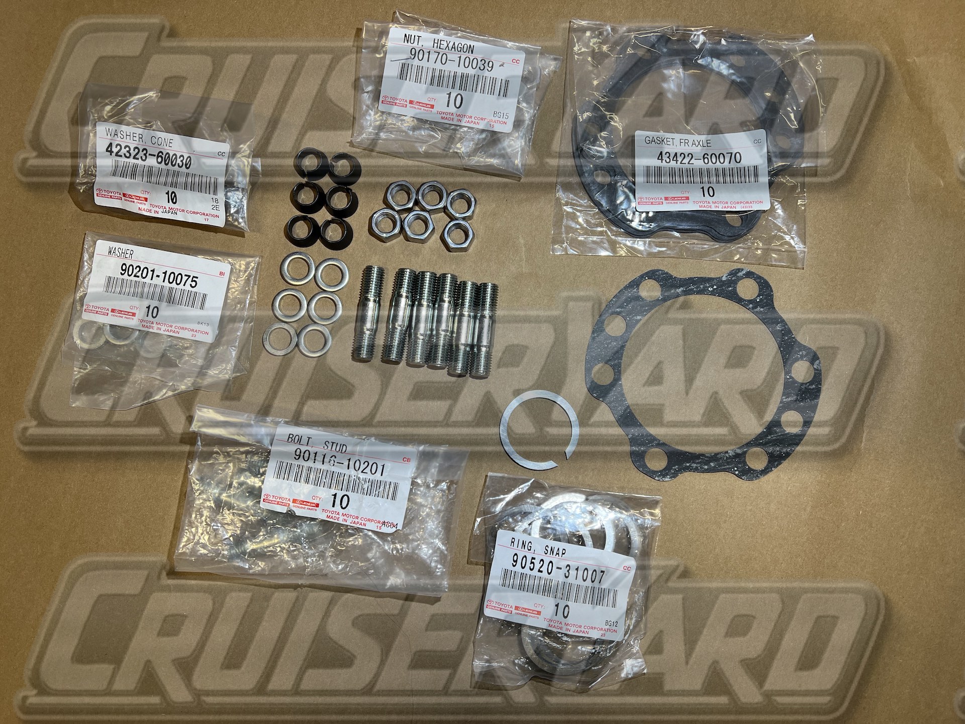 New OEM Toyota Land Cruiser UZJ100 LX470 Front Outer Axle